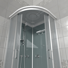 Душевая кабина Triton Прайм-Сатин-Вельвет А 90х90 низкий поддон